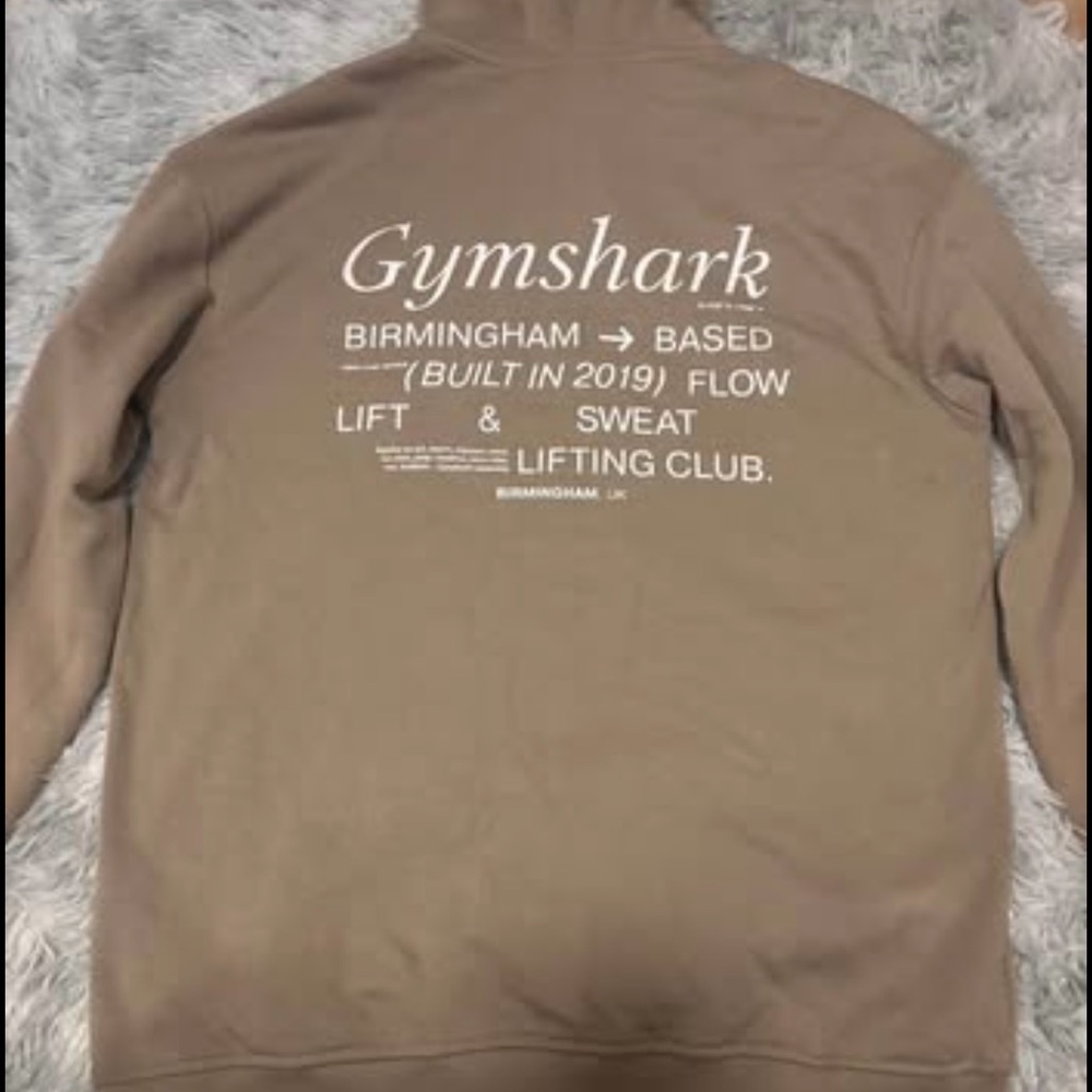 Gymshark Men's Brown Sweater